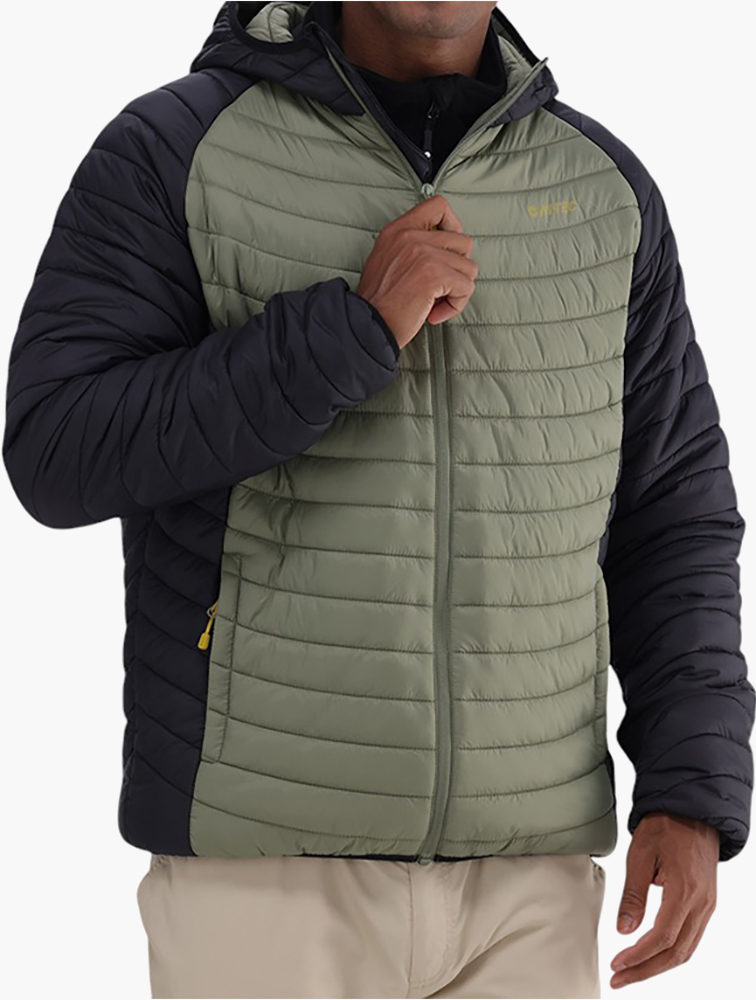 MyRunway | Shop Hi-Tec Black & Deep Lichen Wilderness Jacket for